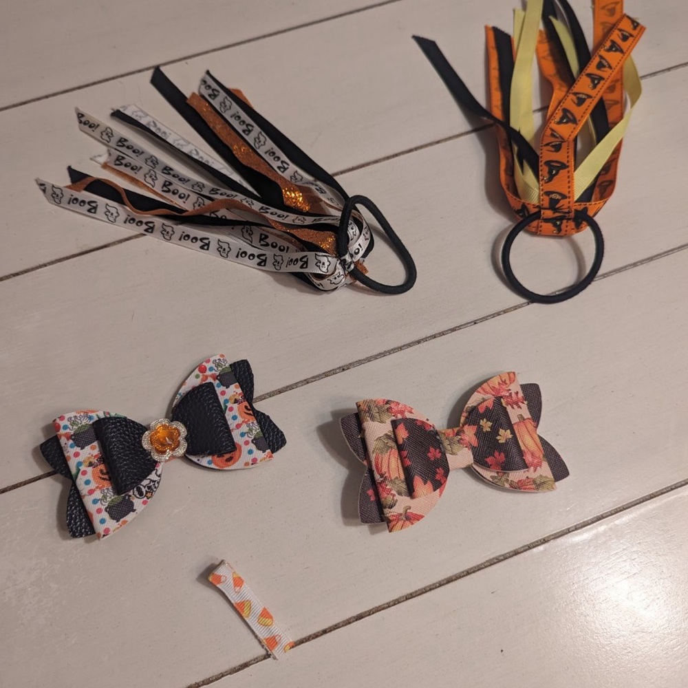 Halloween hair accessories